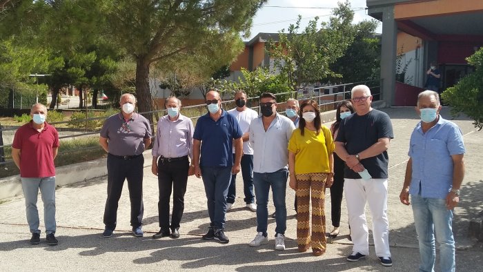 al via i lavori di messa in sicurezza istituto superiore carafa giustiniani