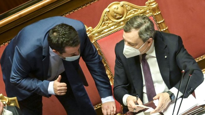 governo draghi incontra salvini
