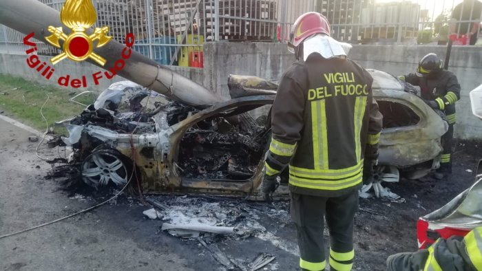 si schianta contro un palo resta in rianimazione il 27enne di bonito