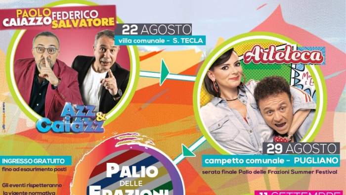 vivi montecorvino pugliano approvato cartellone degli eventi estivi