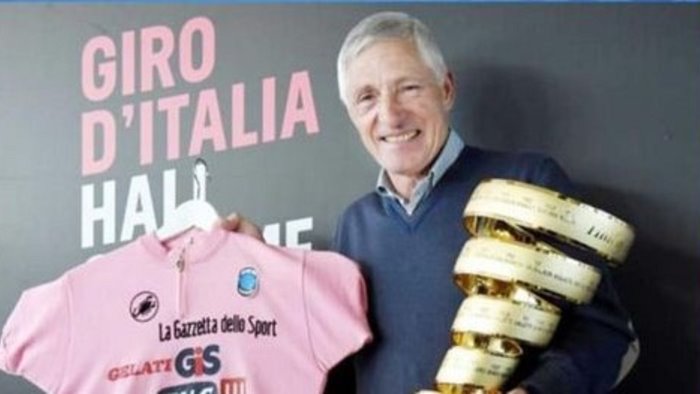 la pedalata ecologica con il grande moser fa tappa in irpinia a grottaminarda