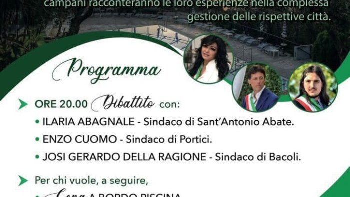 massa lubrense al gocce di capri il 2 settembre sindaci fuori dal comune