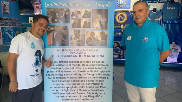 a foglianise inaugurato il museo dedicato a maradona