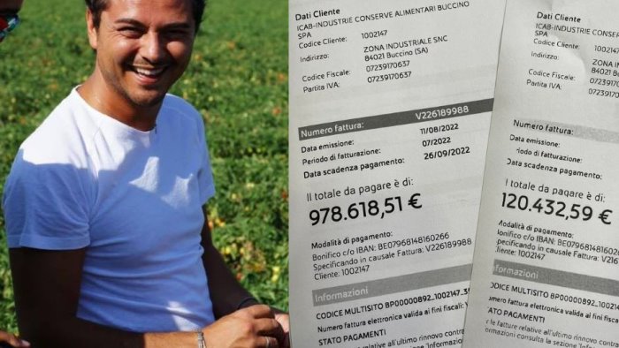 caro gas azienda salernitana riceve bolletta da quasi un milione di euro