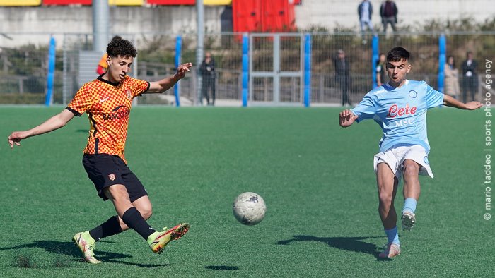 settore giovanile quest anno non ci sara il derby benevento napoli