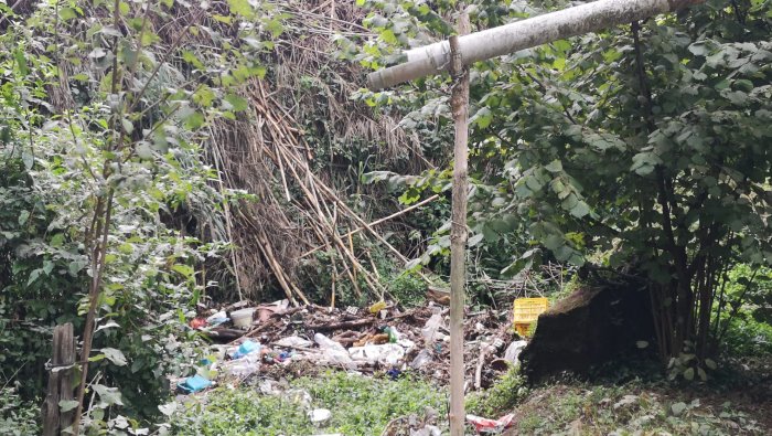 piano di sorrento ancora scarichi abusivi nel vallone di san giuseppe