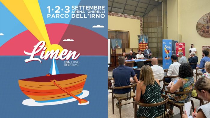 presentato il limen festival al comune di salerno l evento al parco dell irno