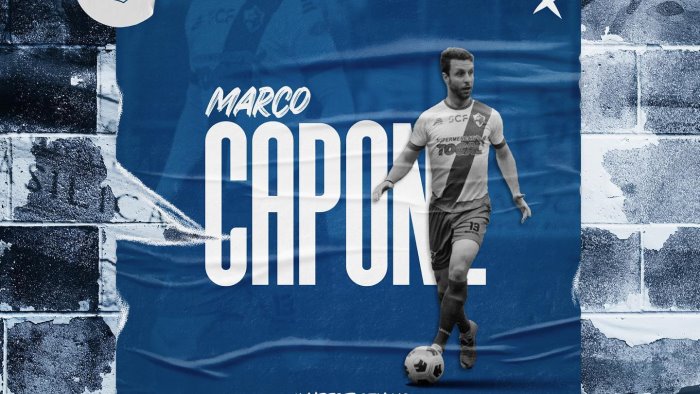 marco capone e un nuovo difensore della paganese