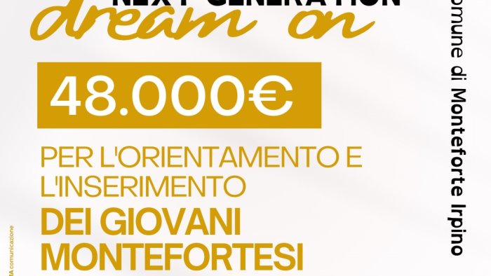 monteforte 48mila euro per i giovani disoccupati ecco il finanziamento anci