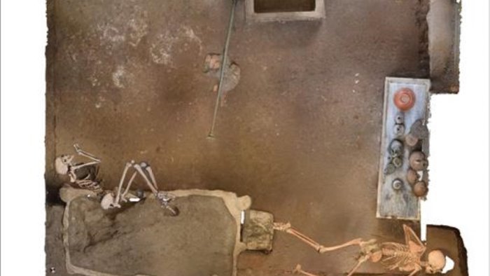 pompei in area regio ix ritrovate altre due vittime dell eruzione del 79