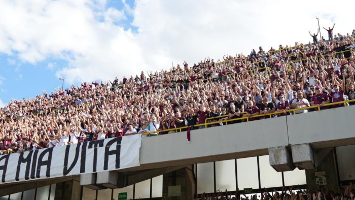 salernitana divieto di trasferta tifosi il 20 agosto l udienza al tar