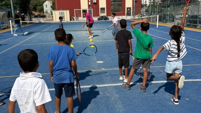 grottaminarda riparte il campetto sportivo di piazzale della repubblica