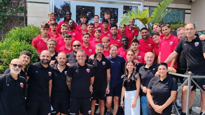 nocerina 1910 grazie ariano per la straordinaria accoglienza