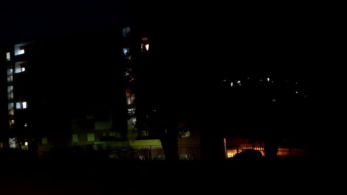 manca l acqua e in qualche zona anche la luce che giornata nera