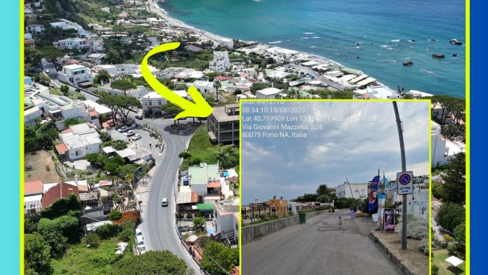 forio intervento urgente per un grave guasto alla linea elettrica