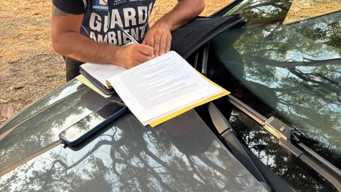 capaccio paestum rifiuti abbandonati in zona foce sele scattano le sanzioni