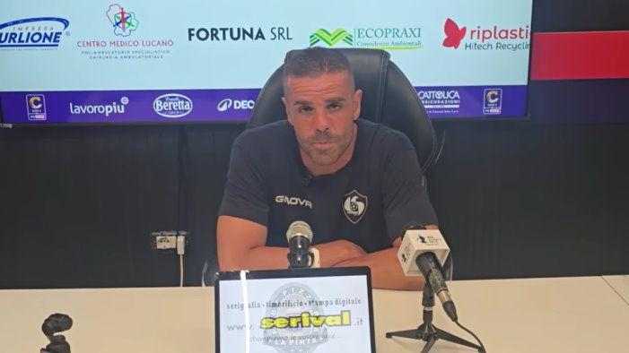 potenza cavese 1 0 prosperi giudizio positivo i giovani devono accelerare