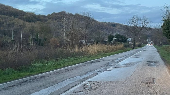 strada provinciale 9 fondo valle sabato barone chiede intervento del prefetto