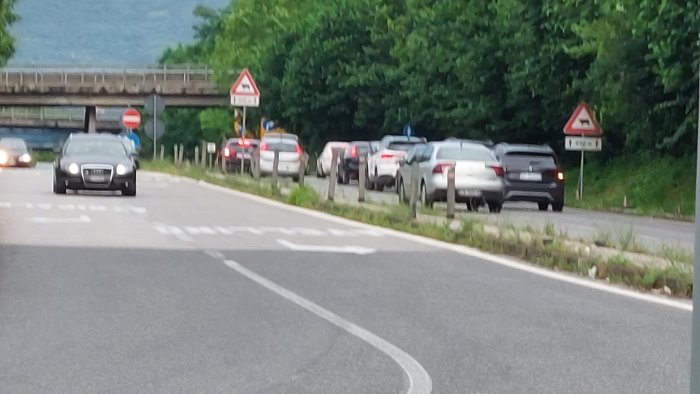 incidente sul raccordo scontro moto auto a montoro centauro ferito