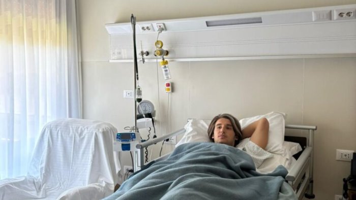 cavese che tegola grave infortunio per peretti