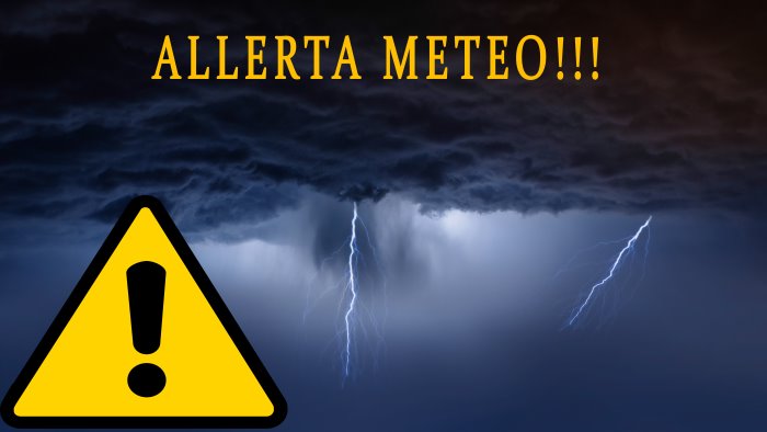 scatta l allerta meteo in campania da domani piogge e temporali