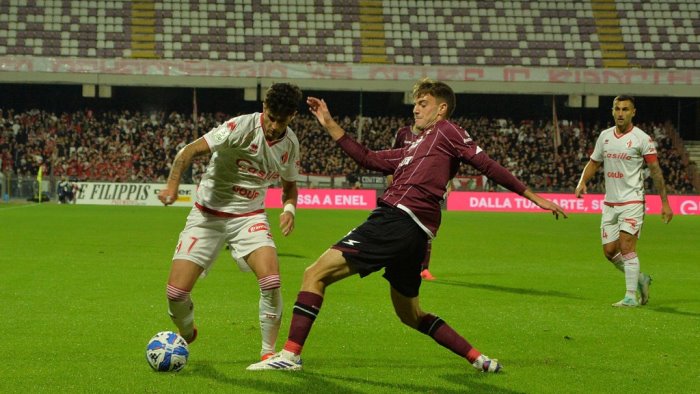 salernitana rebus maggiore passo indietro del bari resta lo spezia