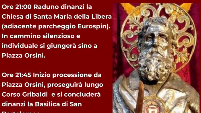 pellegrinaggio interparrocchiale pellegrini di speranza con san bartolomeo