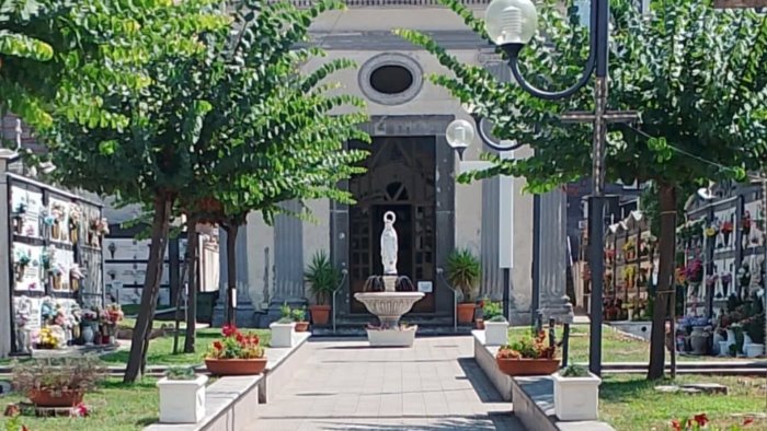 nocera superiore terminati gli interventi di manutenzione al cimitero