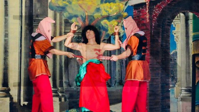 greci e il giorno del dramma sacro di san bartolomeo apostolo