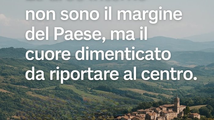 aree interne fai cisl rilancio un patto sociale per la giustizia territoriale