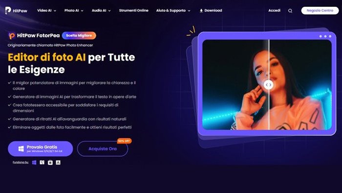 migliora qualita foto in un clic con hitpaw fotorpea nel 2025