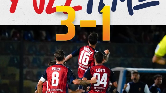 riscatto casertana 3 1 nell esordio contro il team altamura