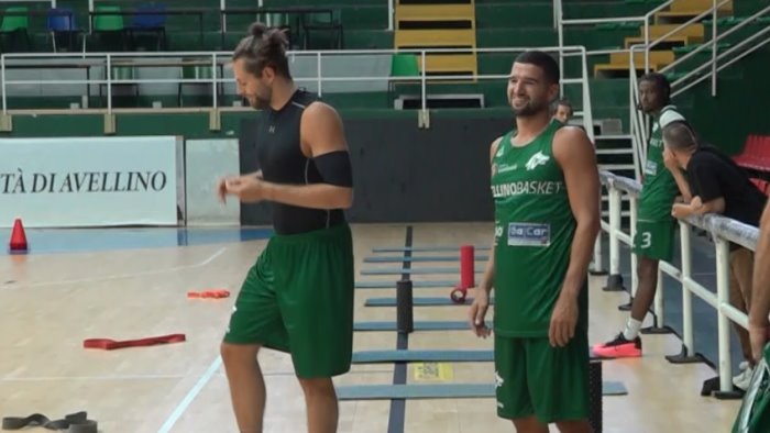 avellino basket la scelta per gli allenamenti al paladelmauro