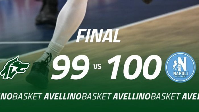 basket equilibrio nel test napoli avellino 100 99 il tabellino