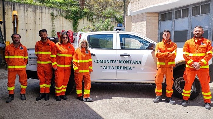 comunita montana alta irpinia una sicurezza sul territorio per l antincendio