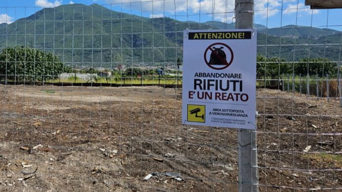 sant antonio abate recintato il sito di via portale