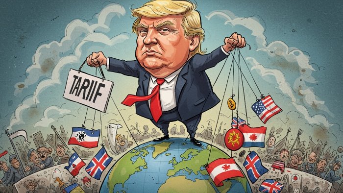 trump minaccia dazi al 35 all ue se non investe negli usa