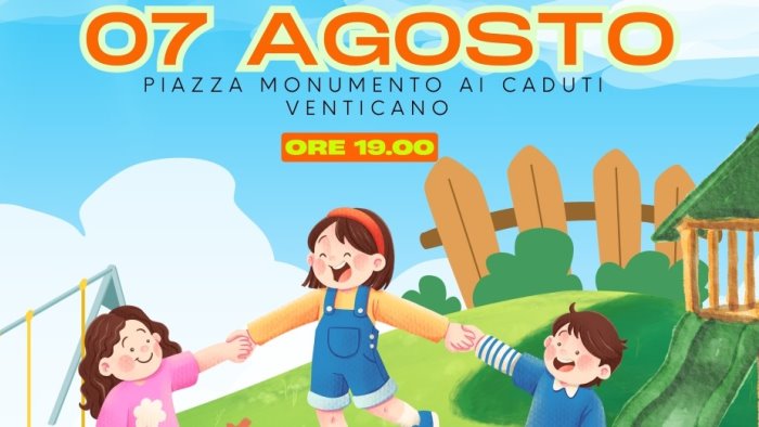 venticano nasce il nuovo parco gioco in paese