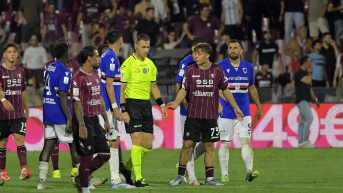 salernitana sampdoria doveri quanta amarezza quella sera all arechi