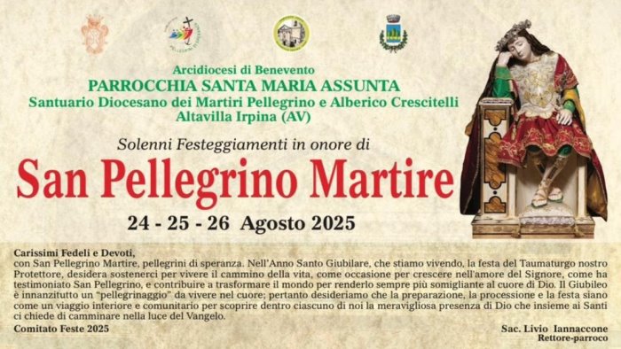 altavilla irpina celebra san pellegrino martire fede tradizione e folklore