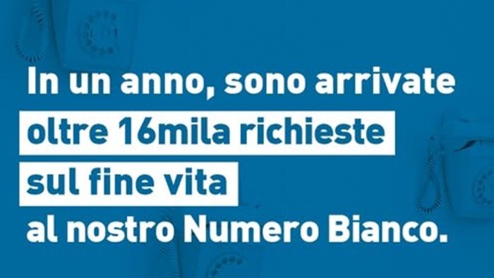 campania 907 richieste in un anno al numero bianco per fine vita