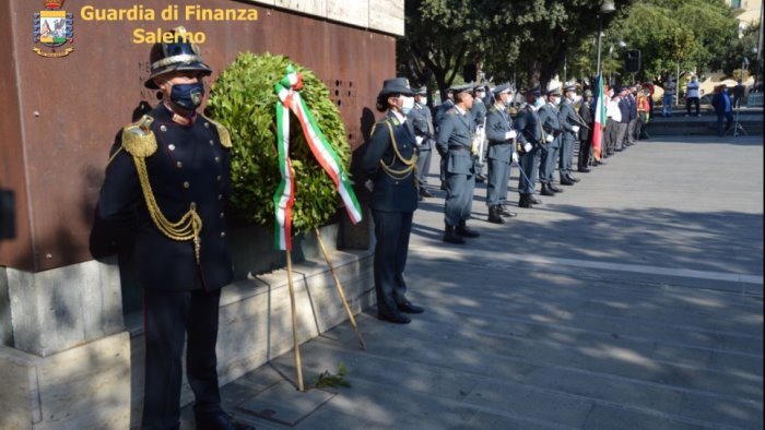 la guardia di finanza ricorda il maresciallo vincenzo giudice