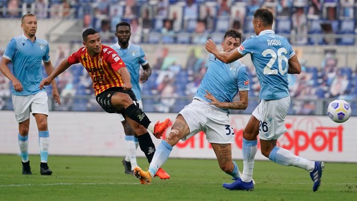 benevento buona prestazione all olimpico termina 0 0