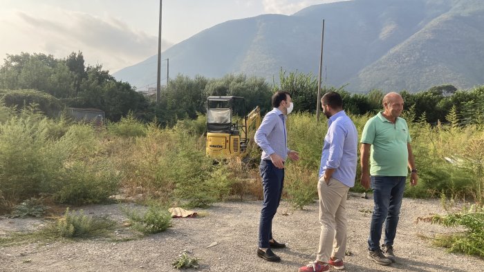 caserma dei carabinieri riprendono i lavori all ex mattatoio