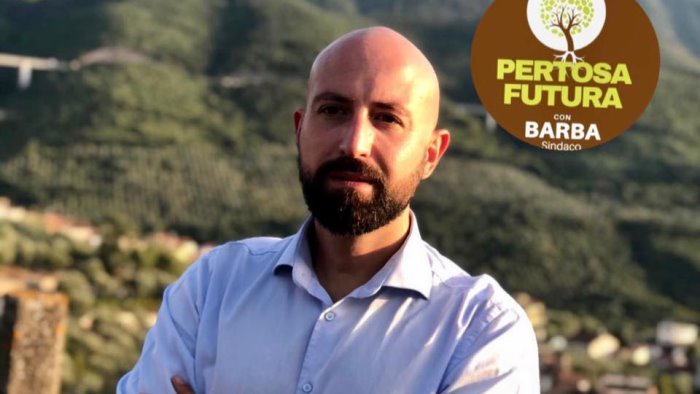 il nuovo sindaco di pertosa e domenico barba