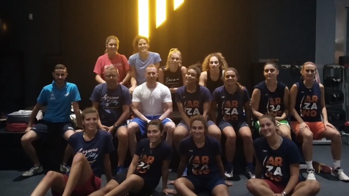 luvo barattoli arzano iniziati gli allenamenti