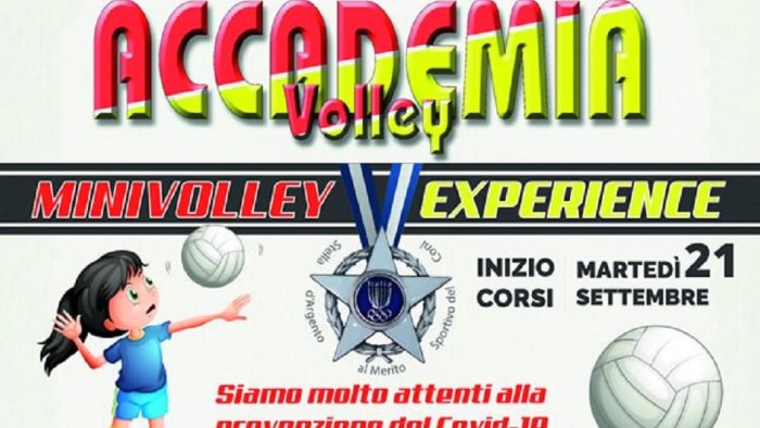 accademia ritornano i corsi di minivolley e volley s3