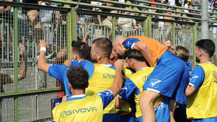 paganese ecco la prima gioia stagionale diop fa esultare grassadonia