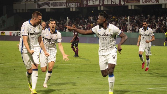 salernitana atalanta 0 1 zapata gela l arechi granata ko con tanti rimpianti