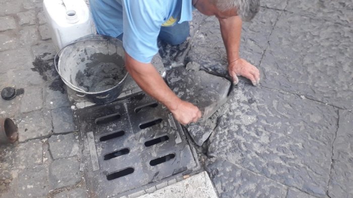 roccapiemonte interventi di manutenzione nel comune